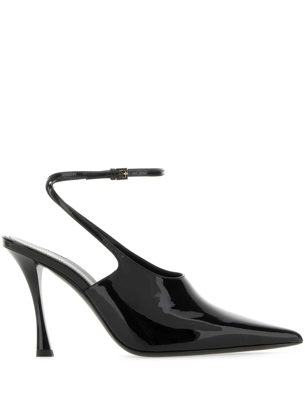 Givenchy - 95mm Patent Leather Slingback Pumps