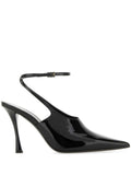 Givenchy - 95mm Patent Leather Slingback Pumps