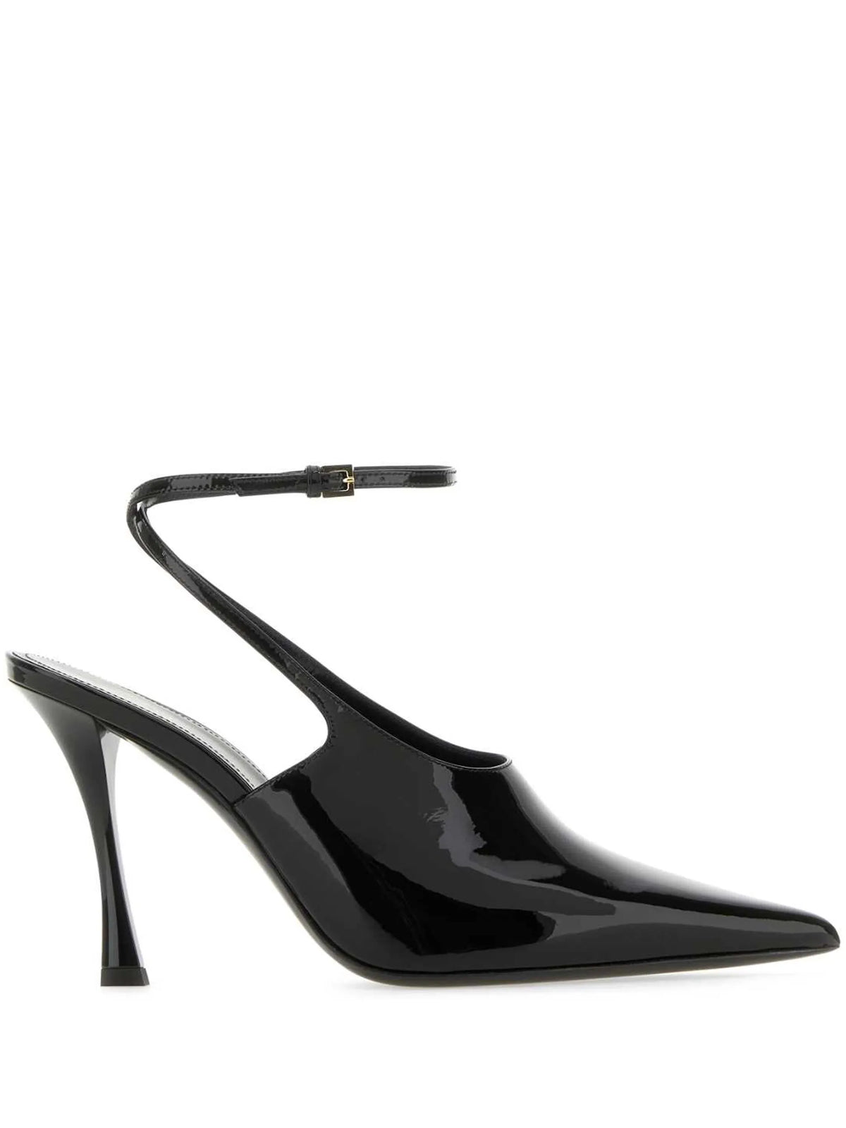 Givenchy - 95mm Patent Leather Slingback Pumps