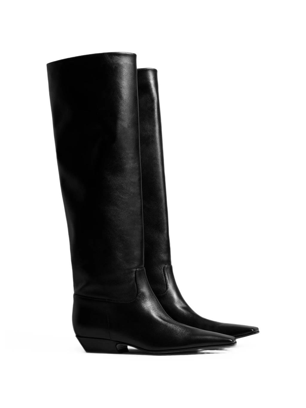 Khaite - The Marfa Leather Boots
