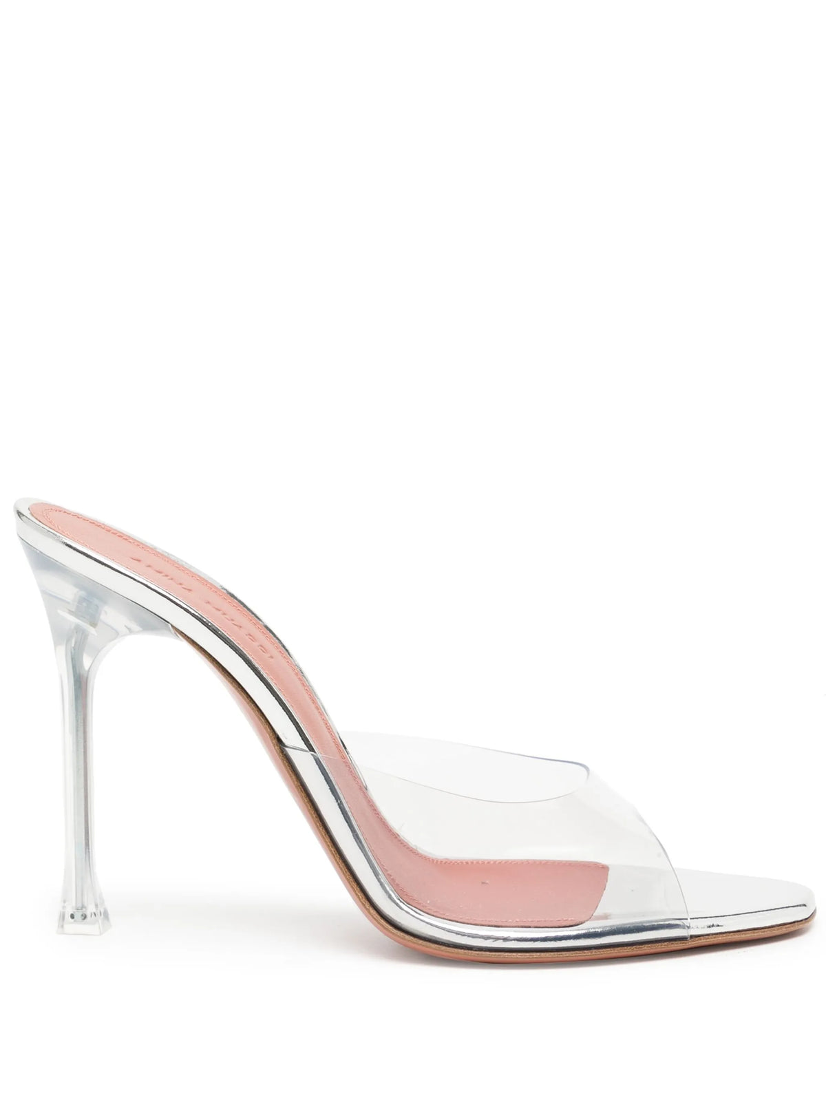 Amina Muaddi - Alexa Glass 105mm Mules