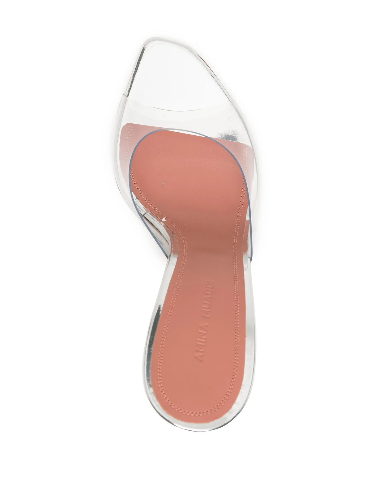 Amina Muaddi - Alexa Glass 105mm Mules