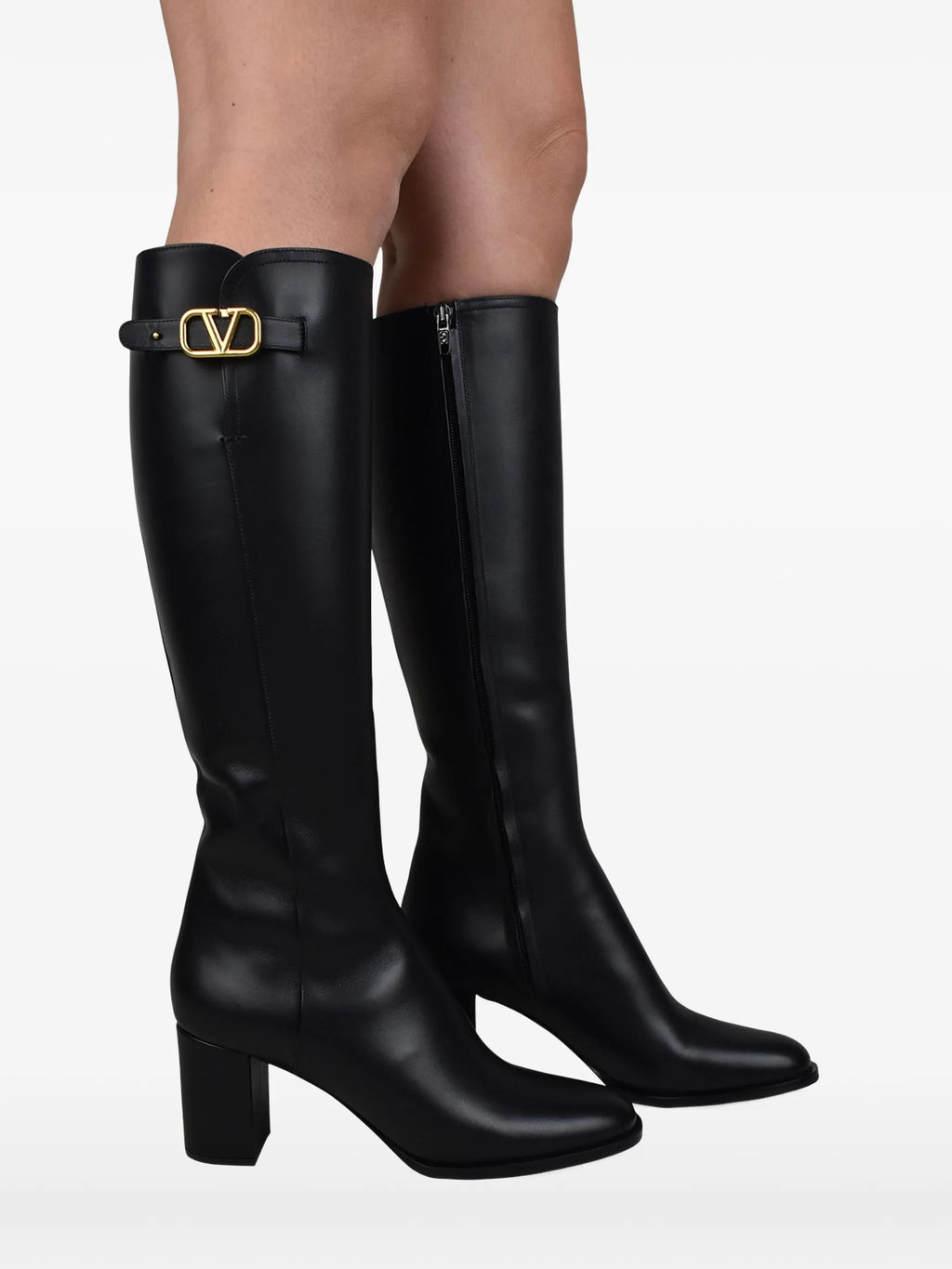 Valentino - VLogo Signature Knee-high Boots