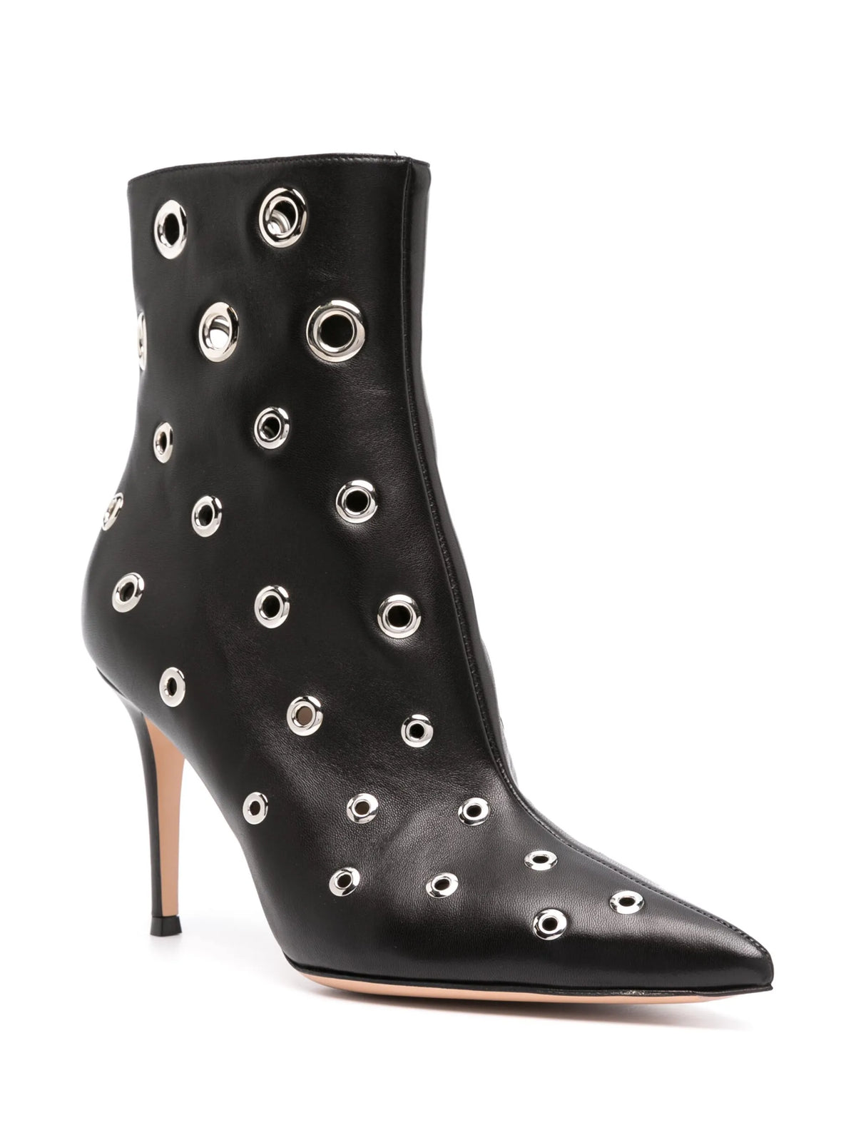 Gianvito Rossi - 150mm Eyelet-embellished Ankle Boots