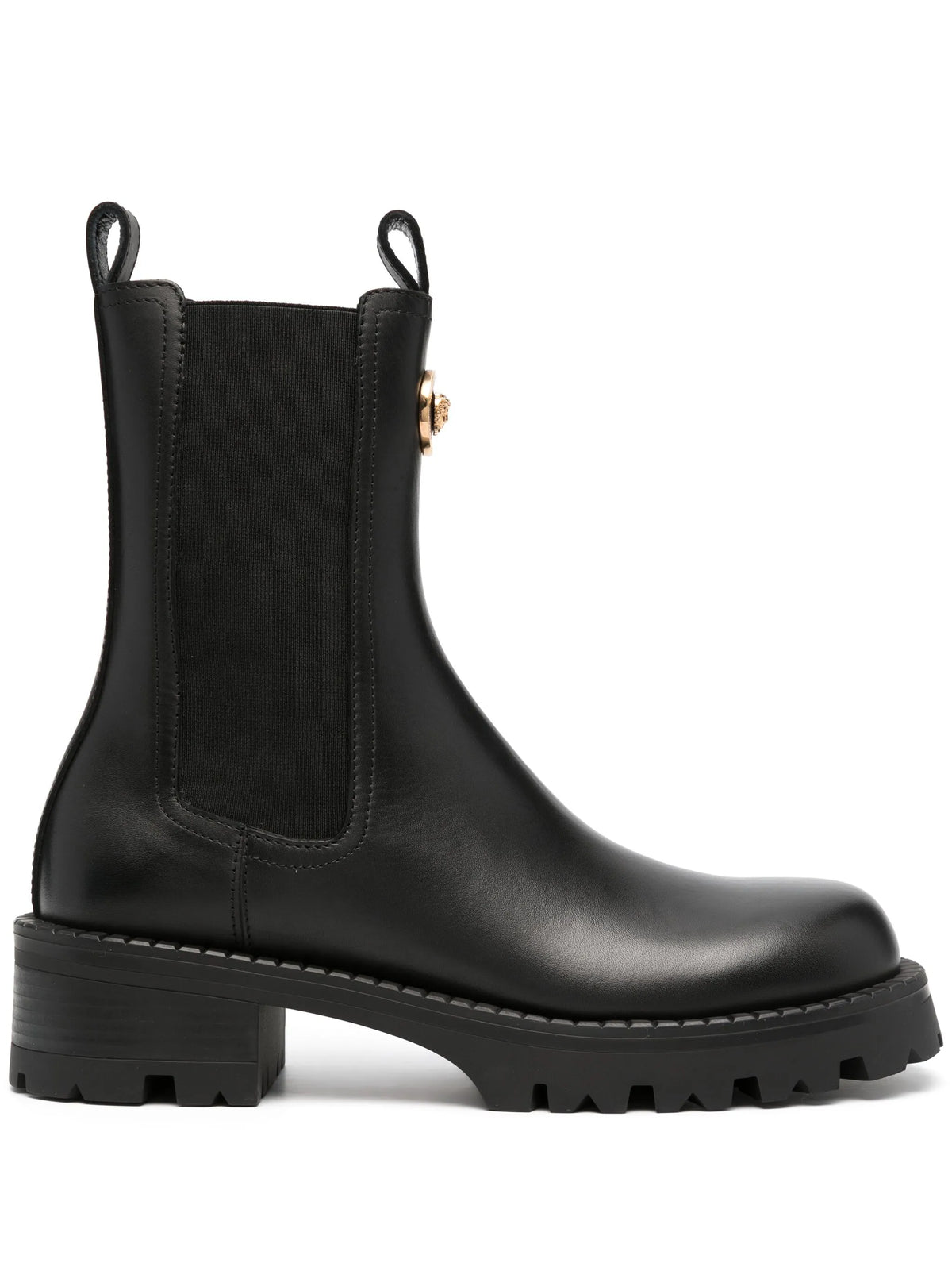 Versace - Alia Leather Chelsea Boots