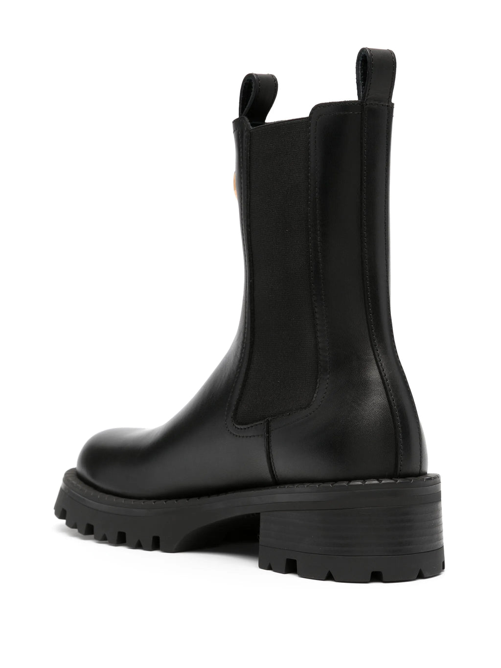Versace - Alia Leather Chelsea Boots