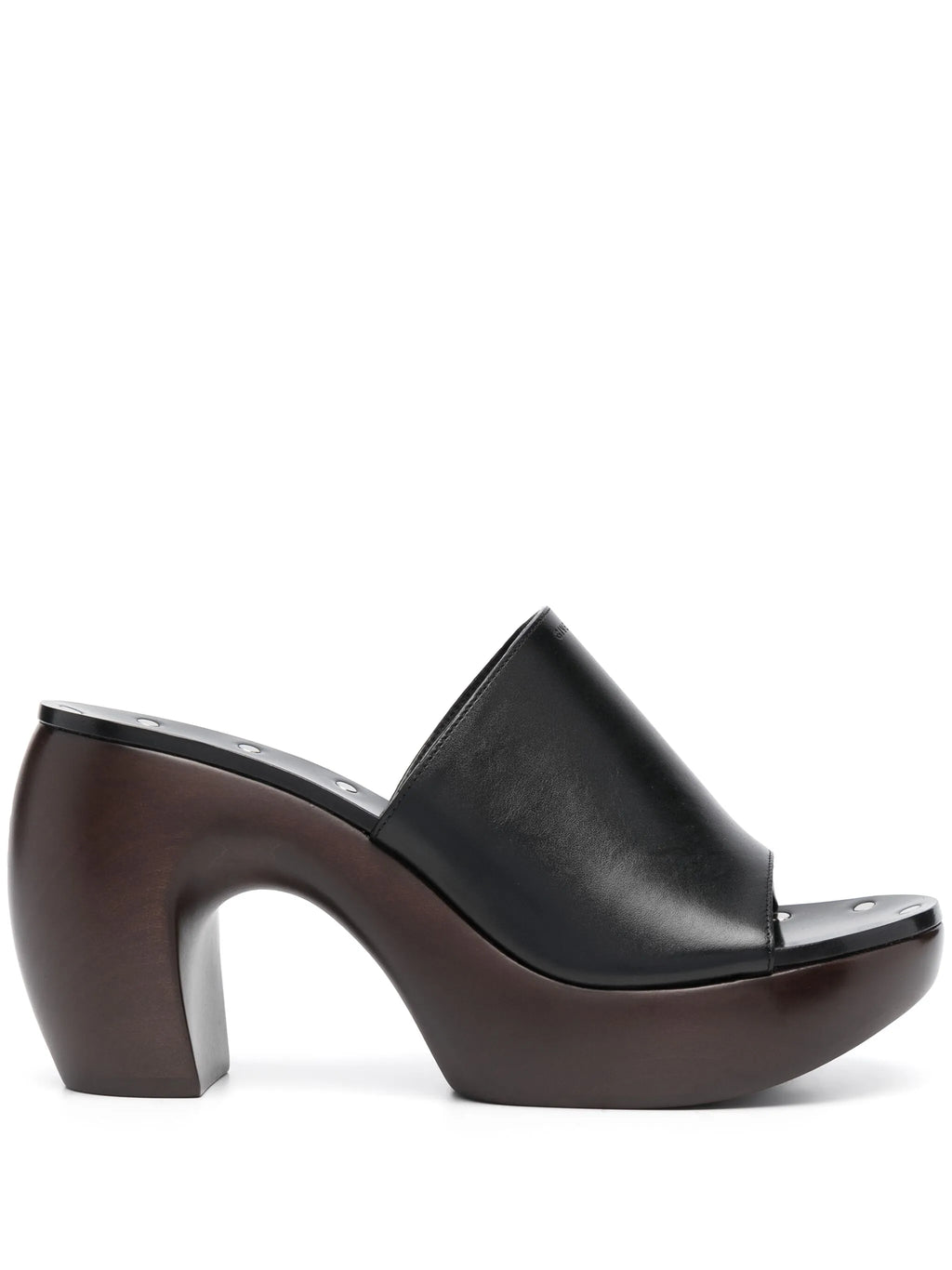 Givenchy - G Clog 95mm Leather Sandals