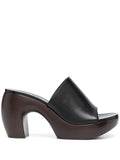 Givenchy - G Clog 95mm Leather Sandals