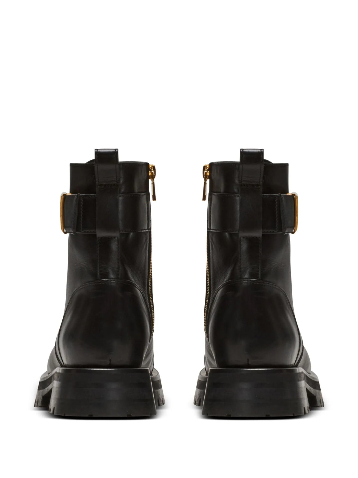 Balmain - Romy Lace-up Leather Boots