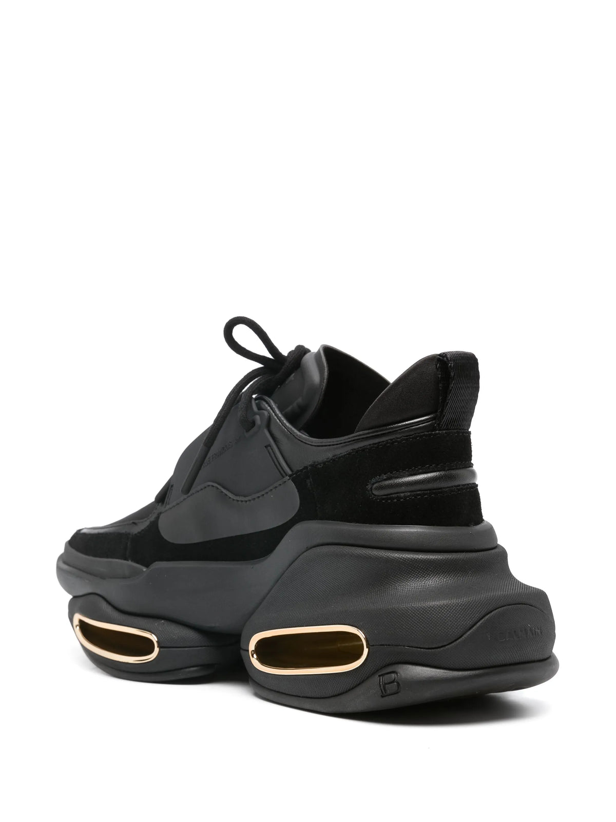 Balmain - B-Bold Leather Sneakers