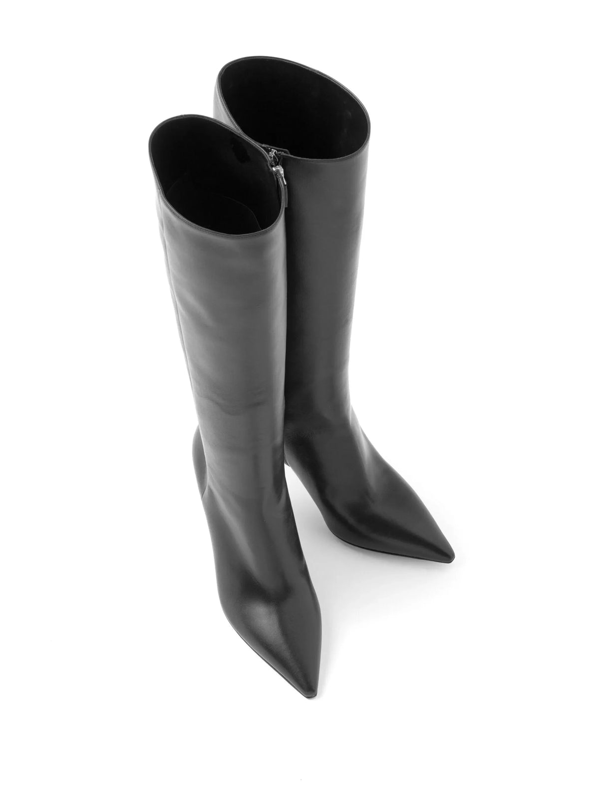 Prada - 95mm Knee-high Nappa Leather Boots