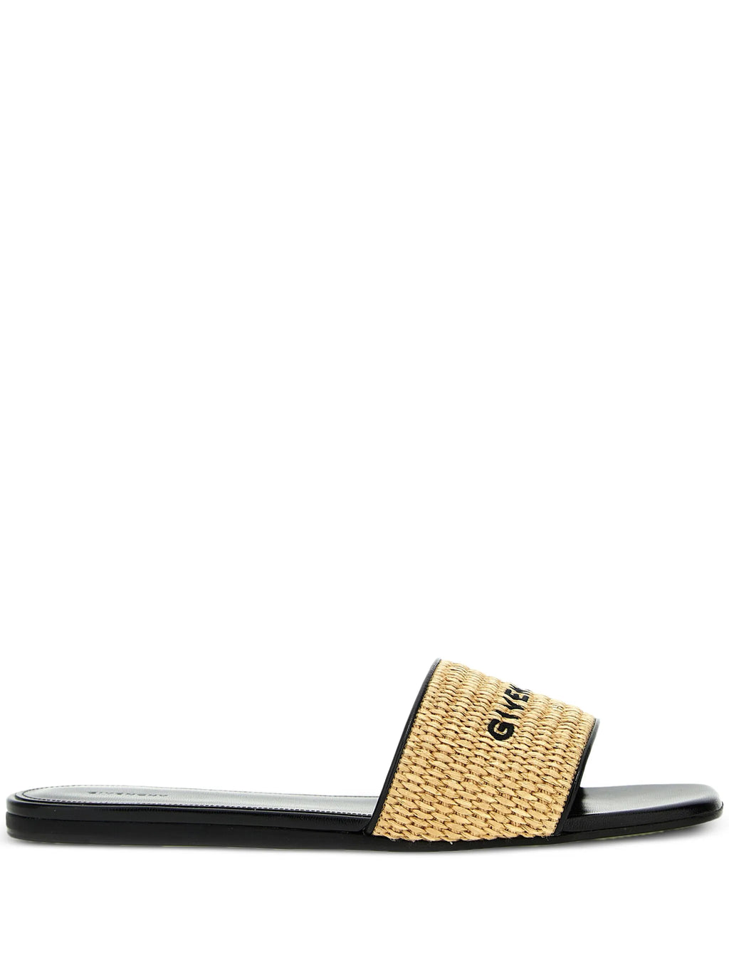 Givenchy - 4G Woven-raffia Flat Sandals