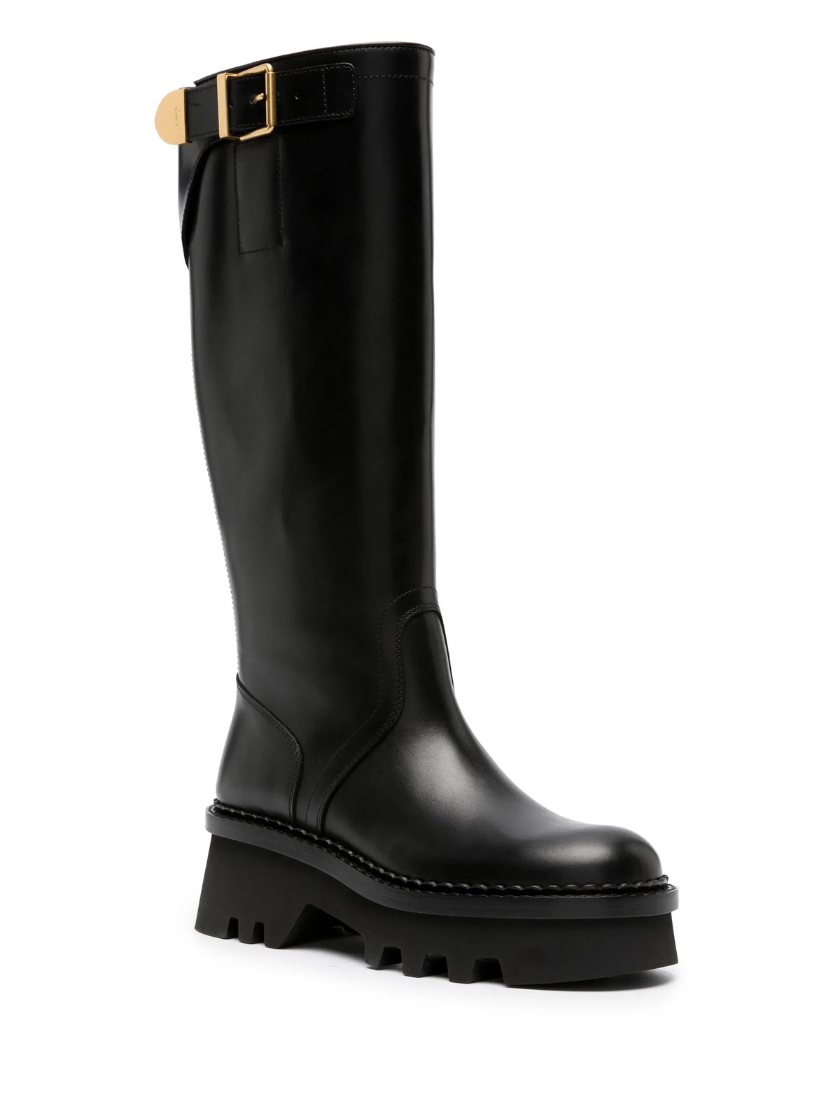 Chloé - Owena Knee-high Leather Boots