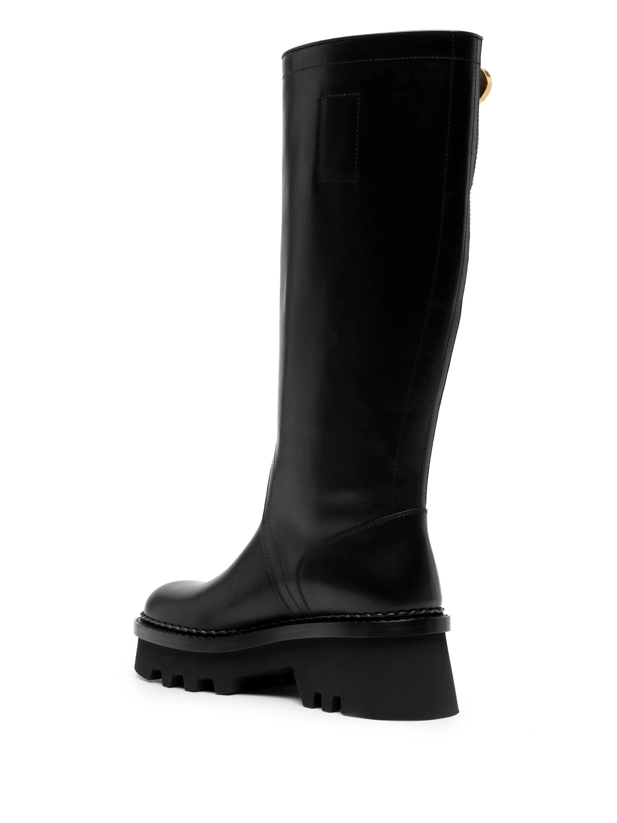 Chloé - Owena Knee-high Leather Boots