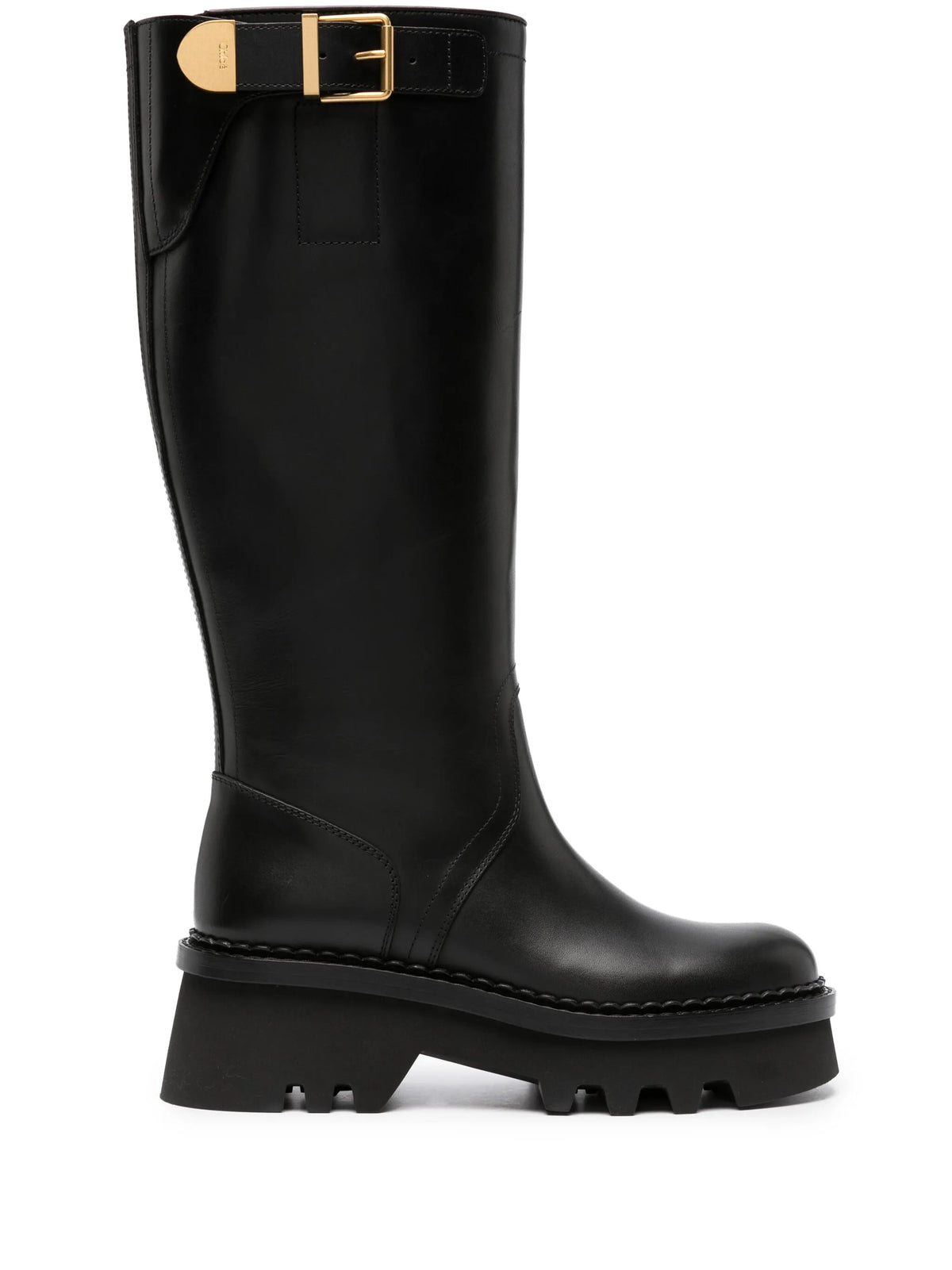 Chloé - Owena Knee-high Leather Boots
