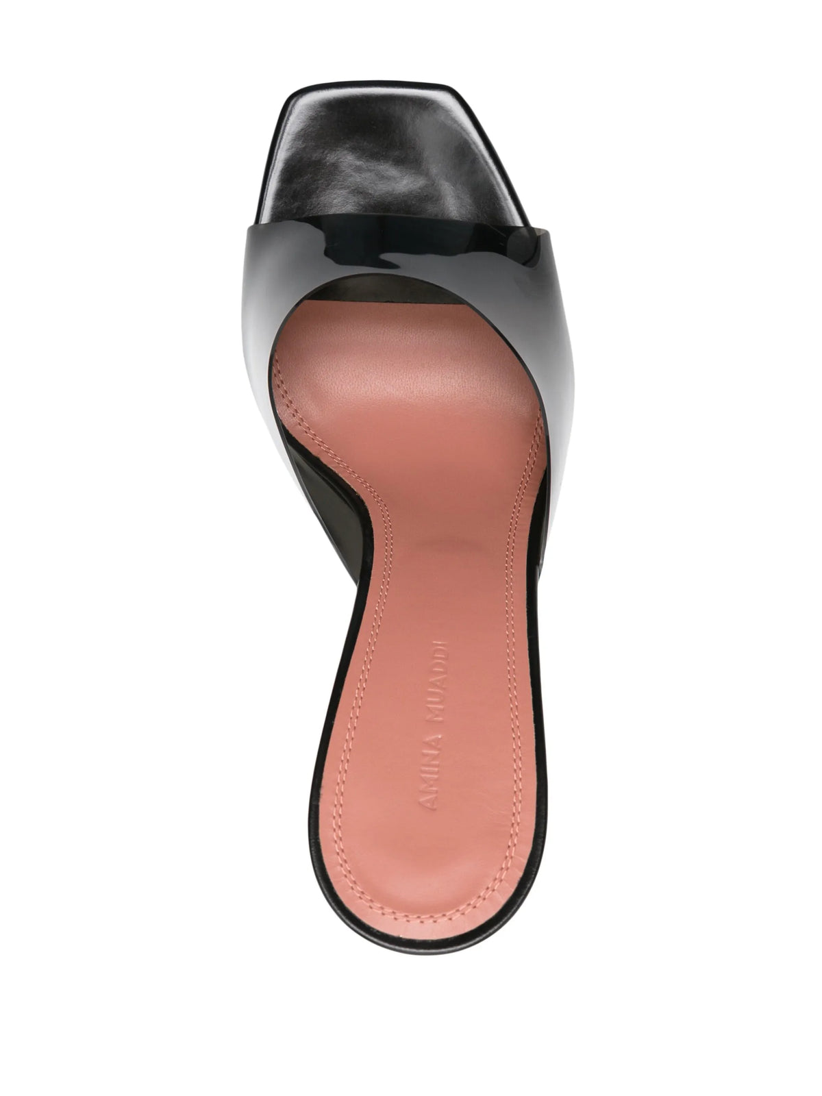 Amina Muaddi - 140mm Dalida Glass Platform Sandals