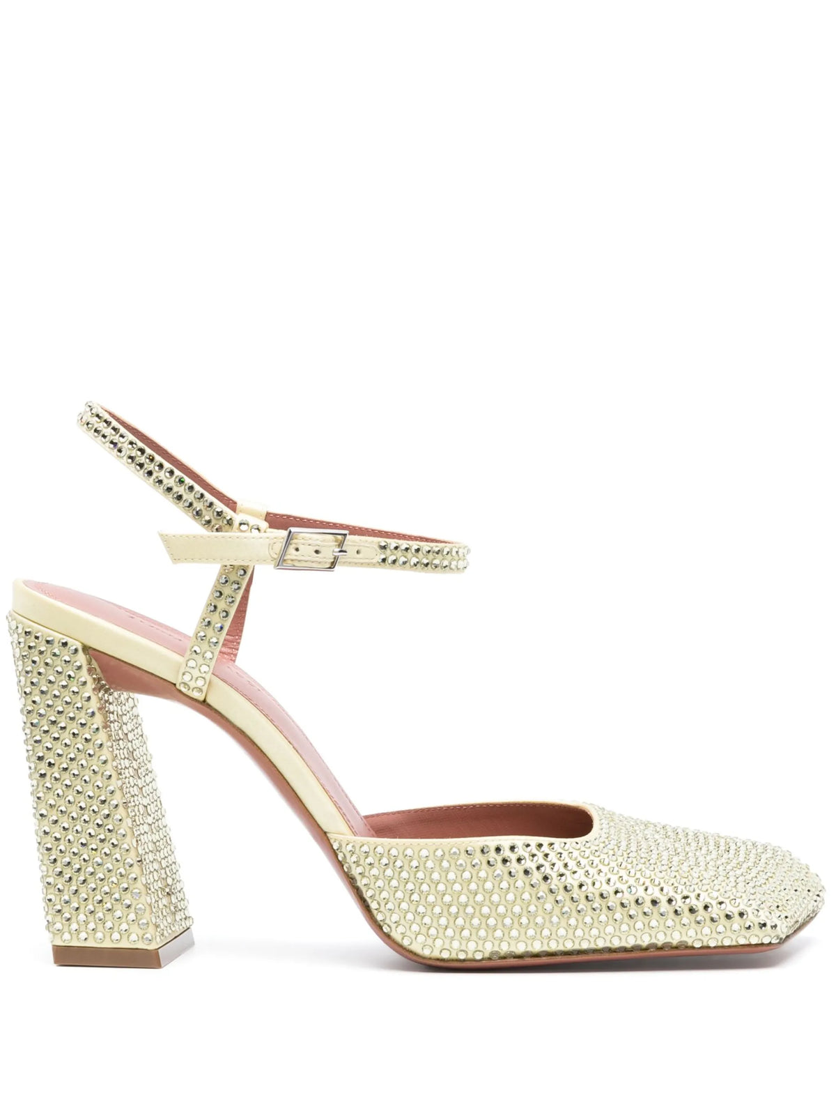 Amina Muaddi - Charlotte 95mm Crystal-embellished Pumps