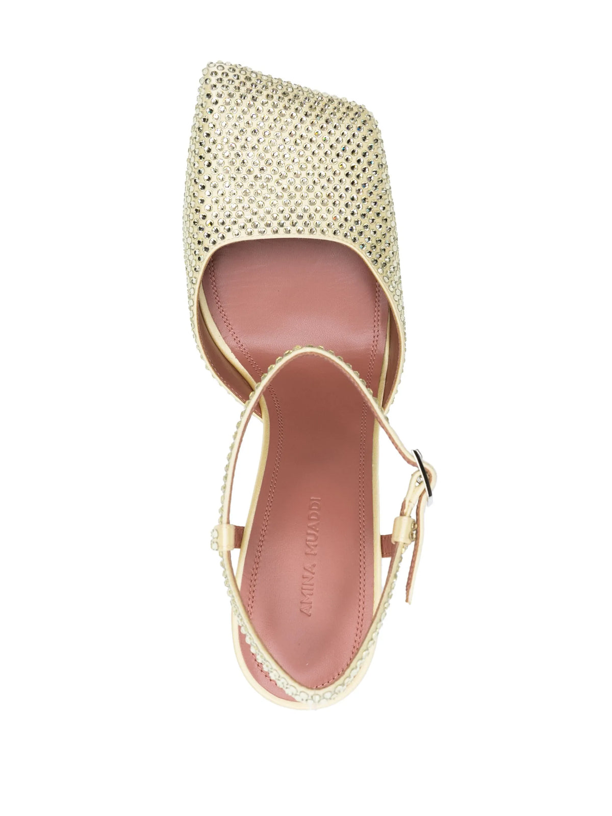 Amina Muaddi - Charlotte 95mm Crystal-embellished Pumps