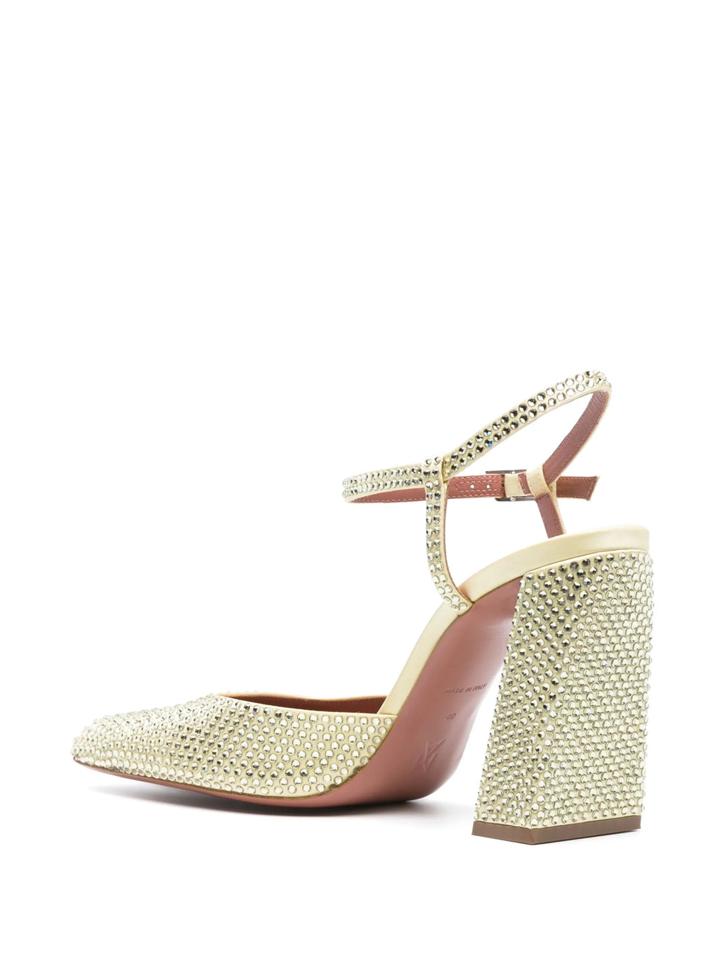 Amina Muaddi - Charlotte 95mm Crystal-embellished Pumps