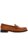 Ferragamo - Gancini-plaque Leather Loafers