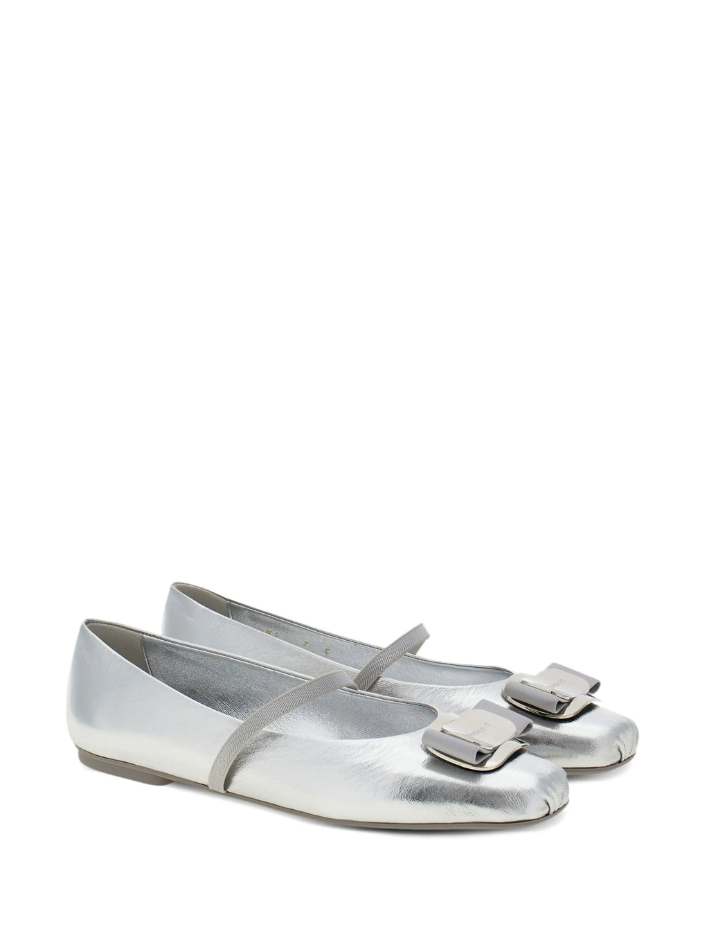 Ferragamo - New Vara Plate Ballet Flat Shoes