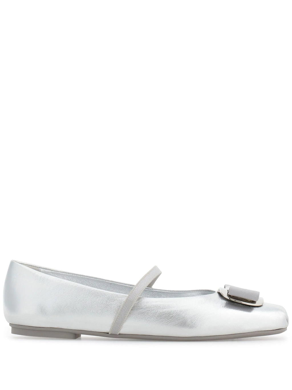 Ferragamo - New Vara Plate Ballet Flat Shoes