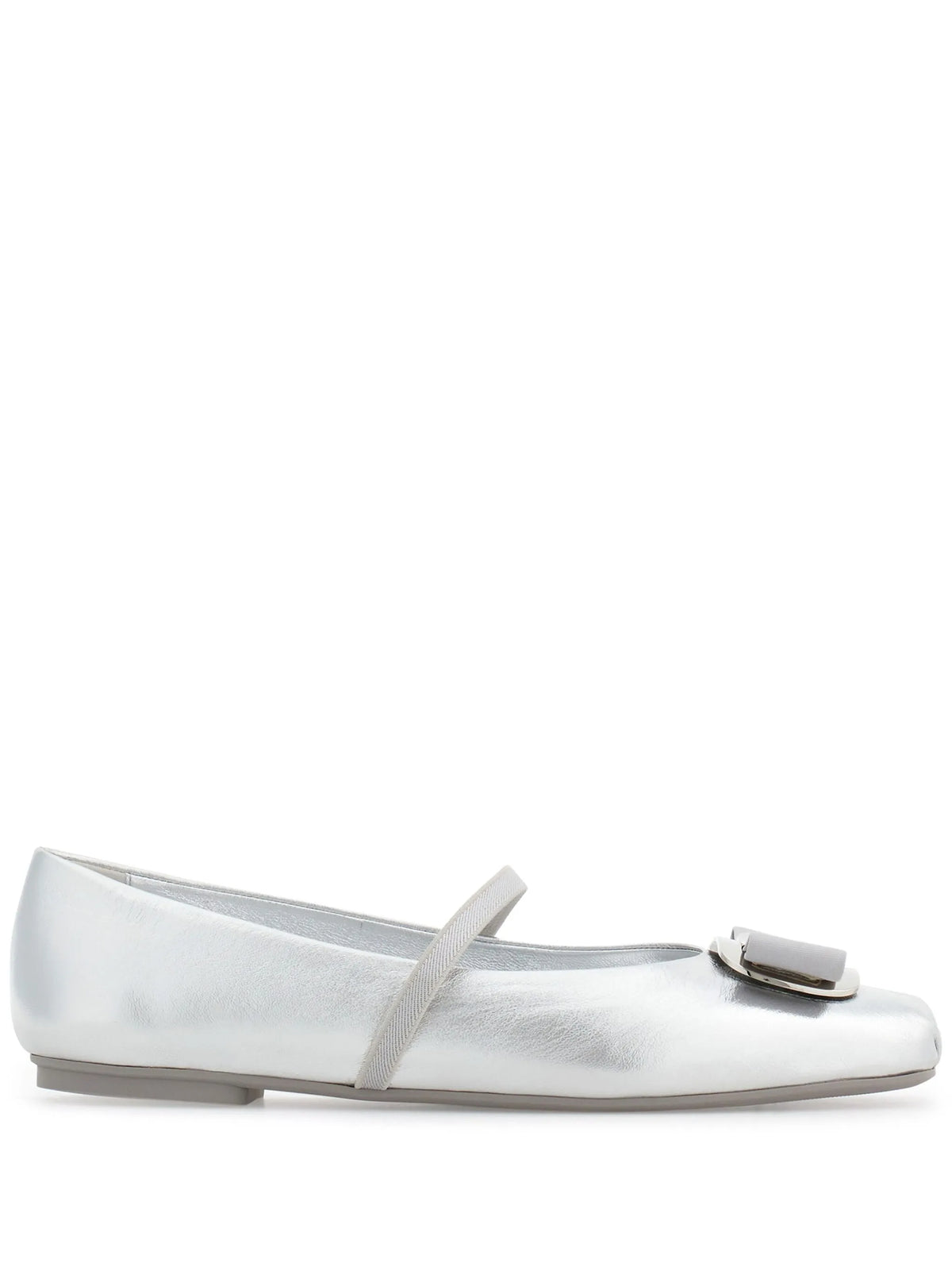 Ferragamo - New Vara Plate Ballet Flat Shoes