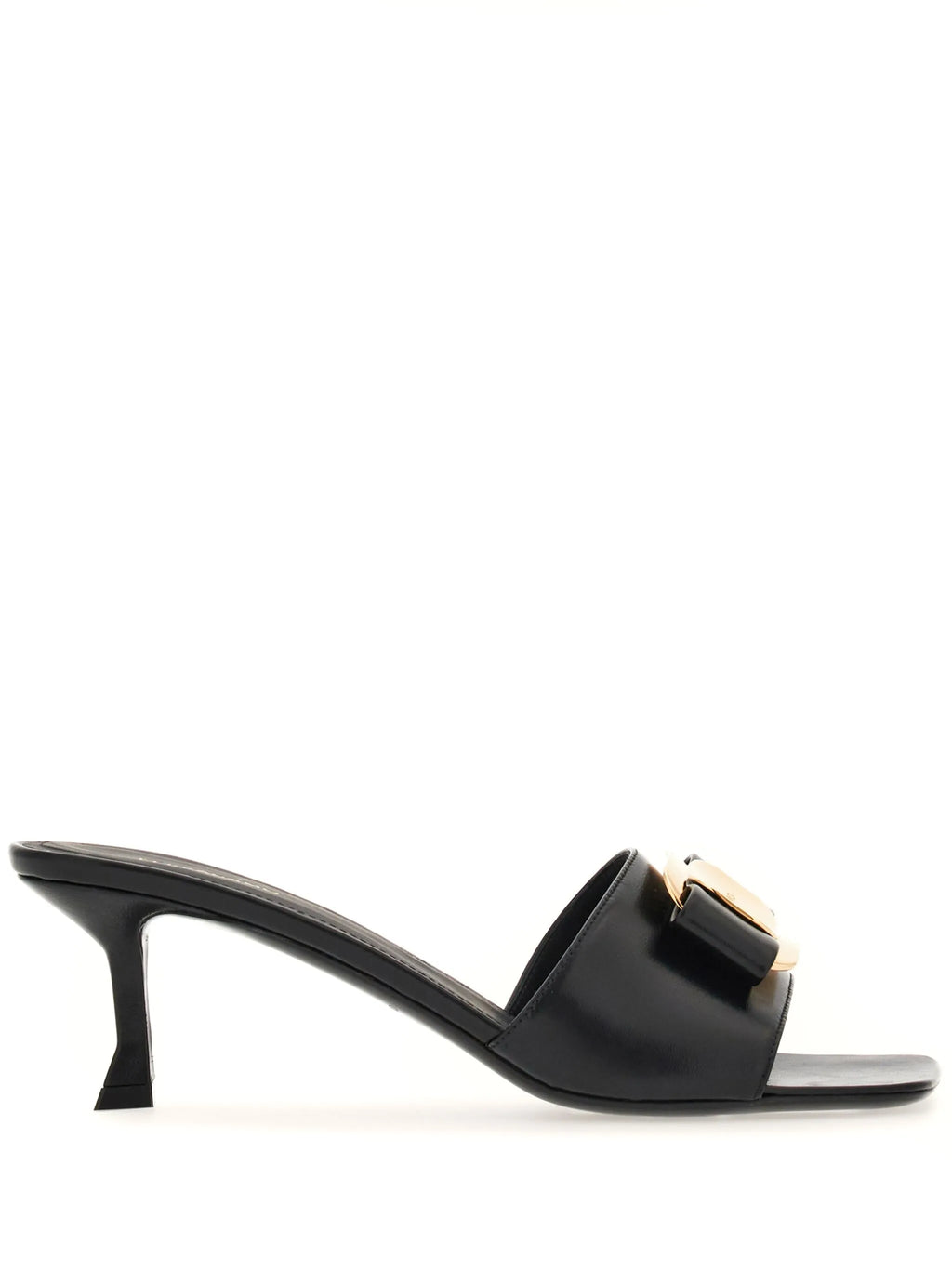 Ferragamo - 55mm Bow-detailing Leather Mules