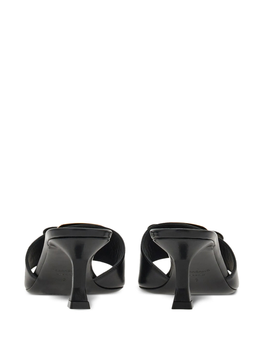 Ferragamo - 55mm Bow-detailing Leather Mules