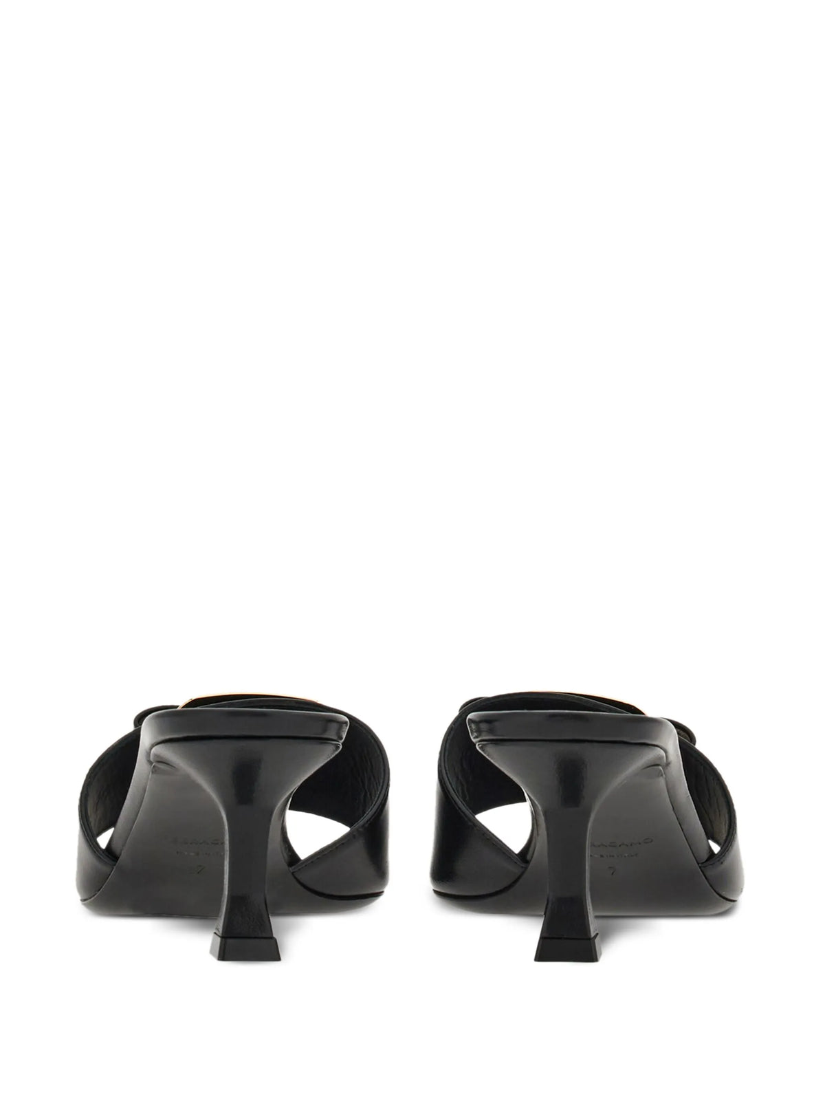 Ferragamo - 55mm Bow-detailing Leather Mules