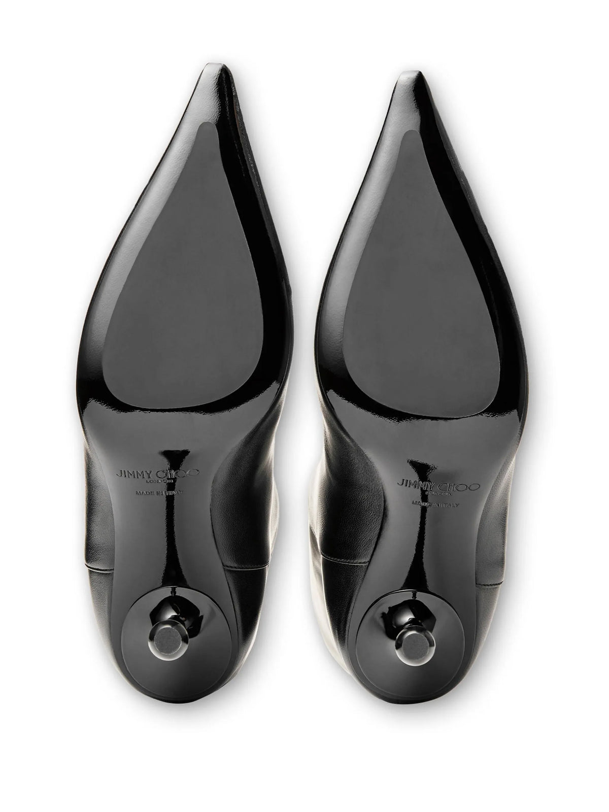 Jimmy Choo - Cycas 95mm Knee-high Leather Boots