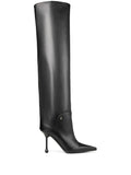 Jimmy Choo - Cycas 95mm Knee-high Leather Boots