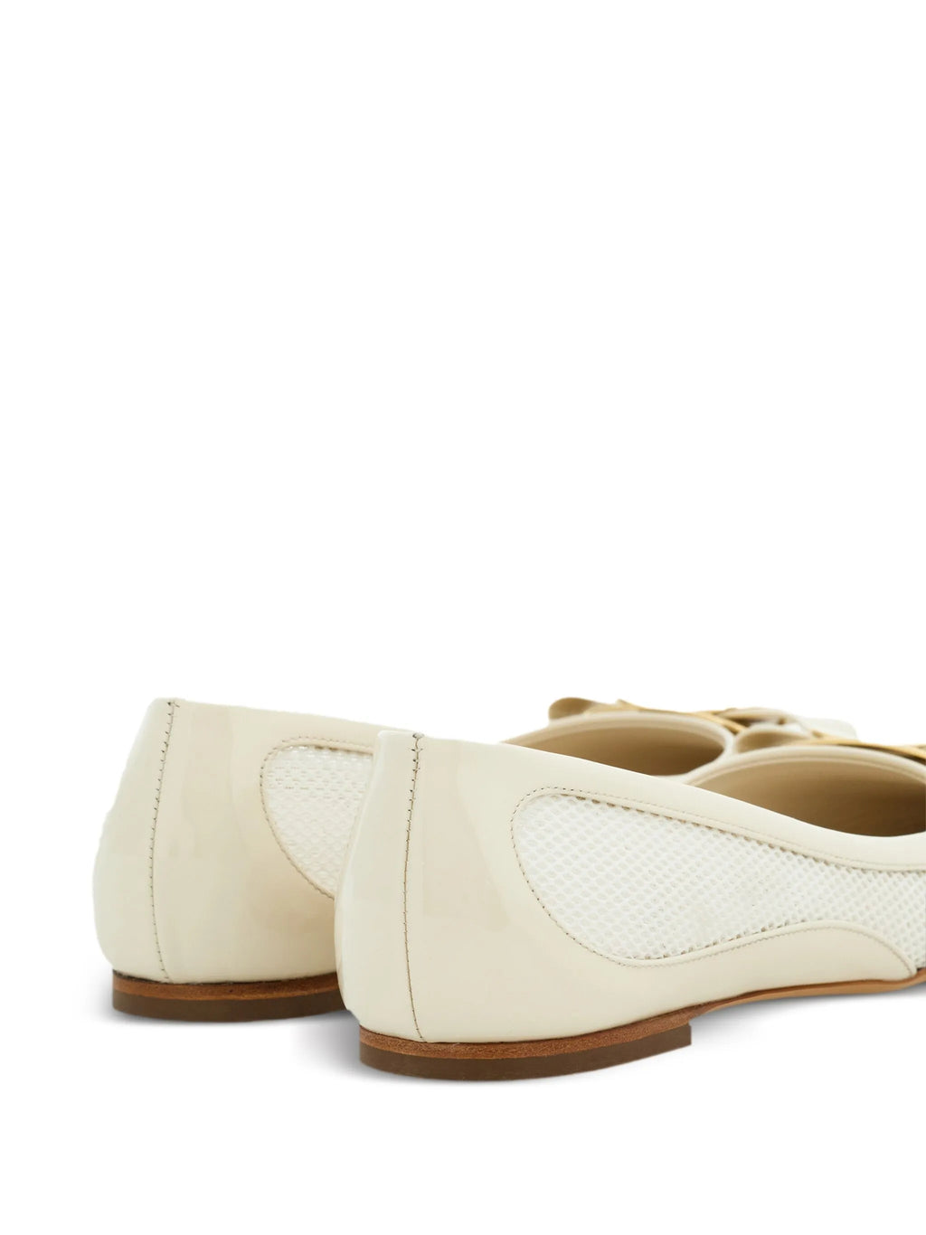 Ferragamo - Vara Bow Leather Ballerinas