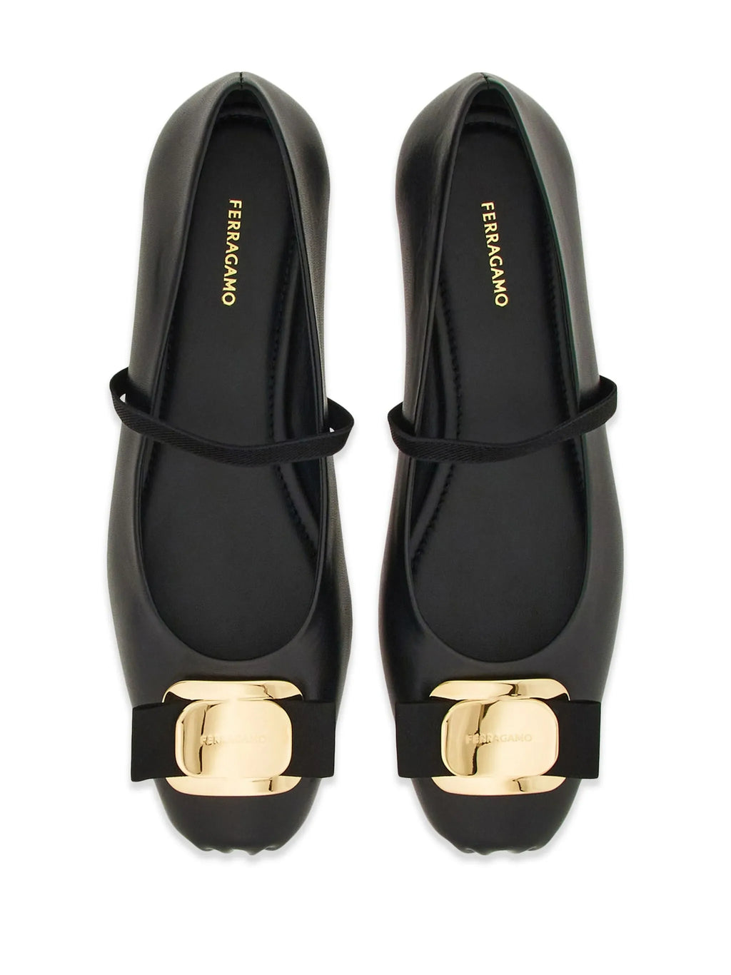 Ferragamo - New Vara Plate Ballet Flat
