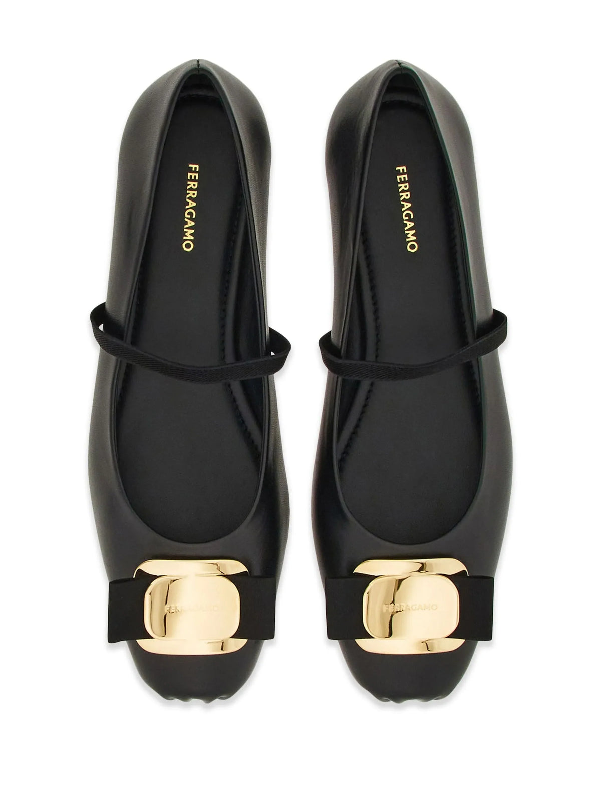 Ferragamo - New Vara Plate Ballet Flat