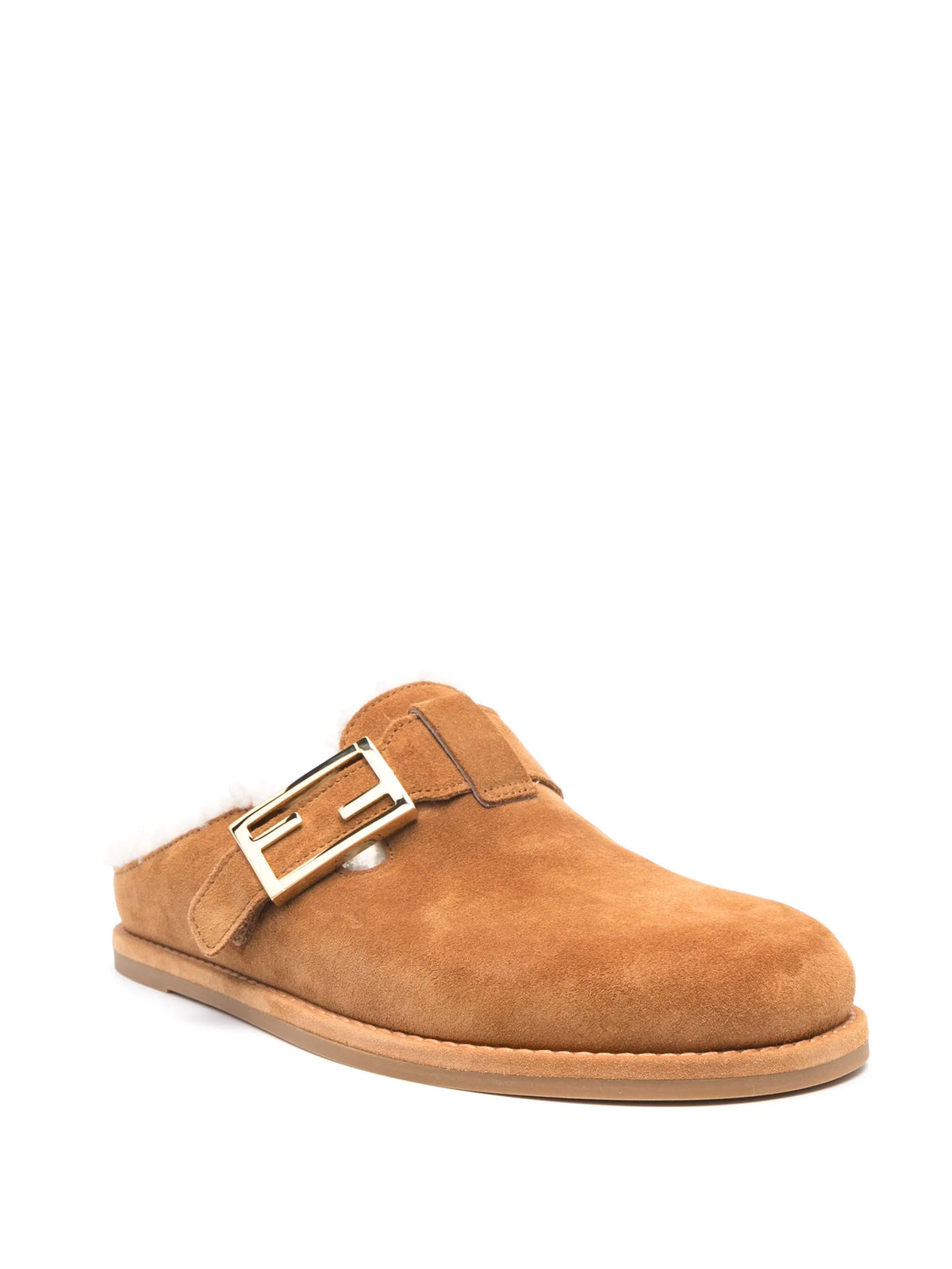 Fendi - Feel Suede Slippers