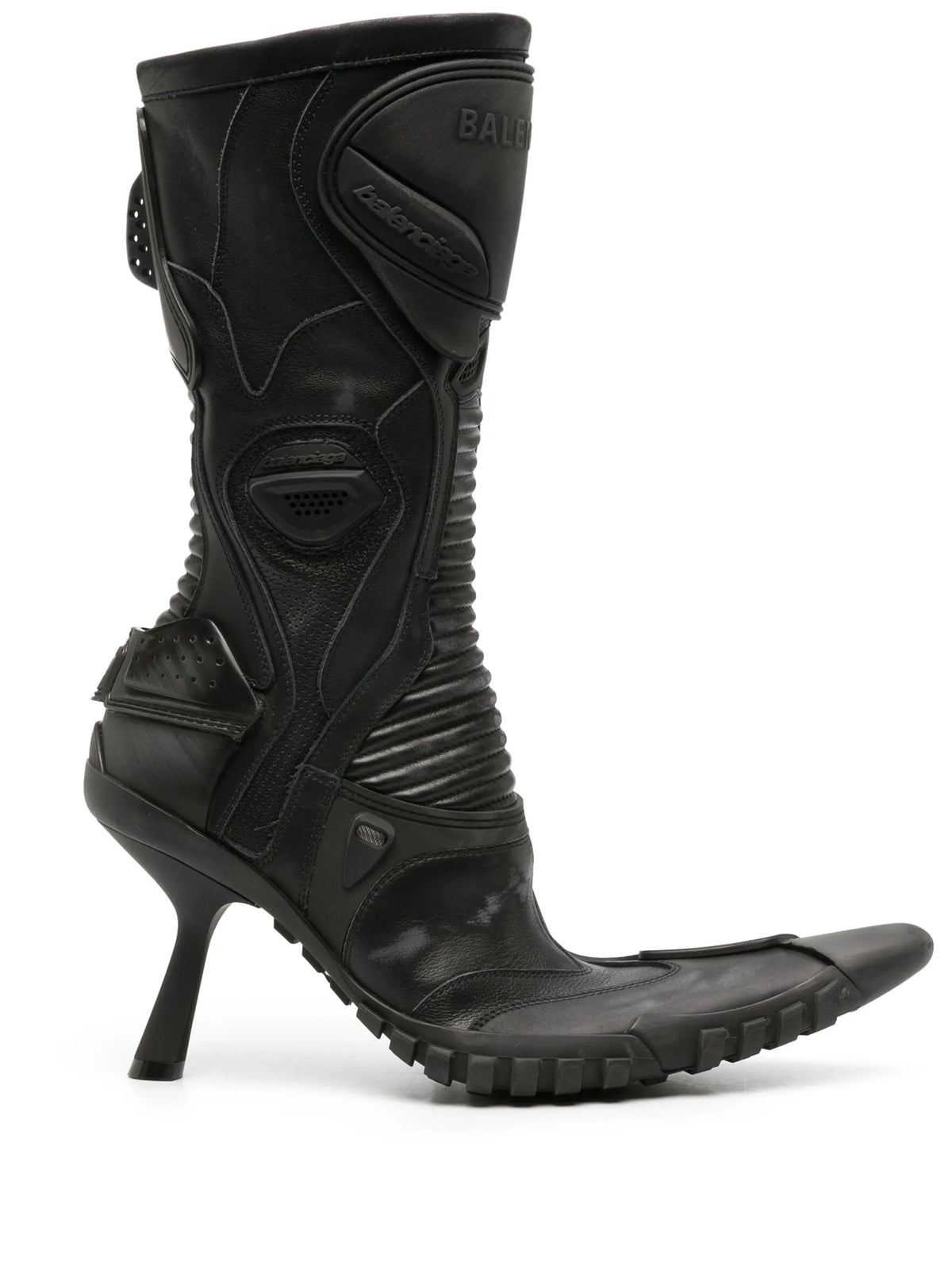 Balenciaga - Biker 90mm Leather Boots