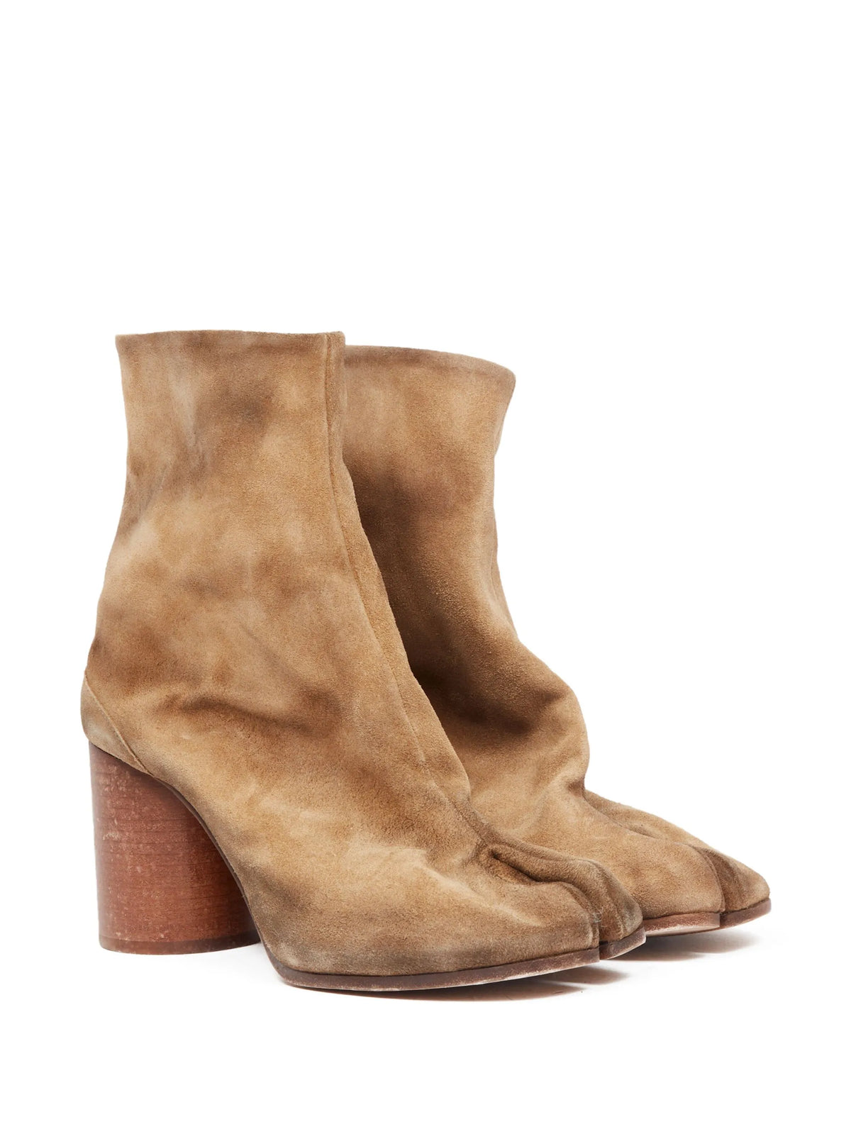 Maison Margiela - Tabi 80mm Suede Ankle Boots