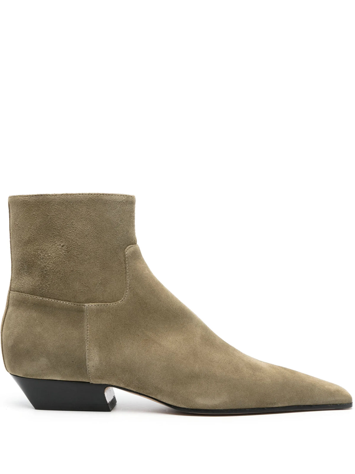 Khaite - Marfa 25mm Suede Ankle Boots