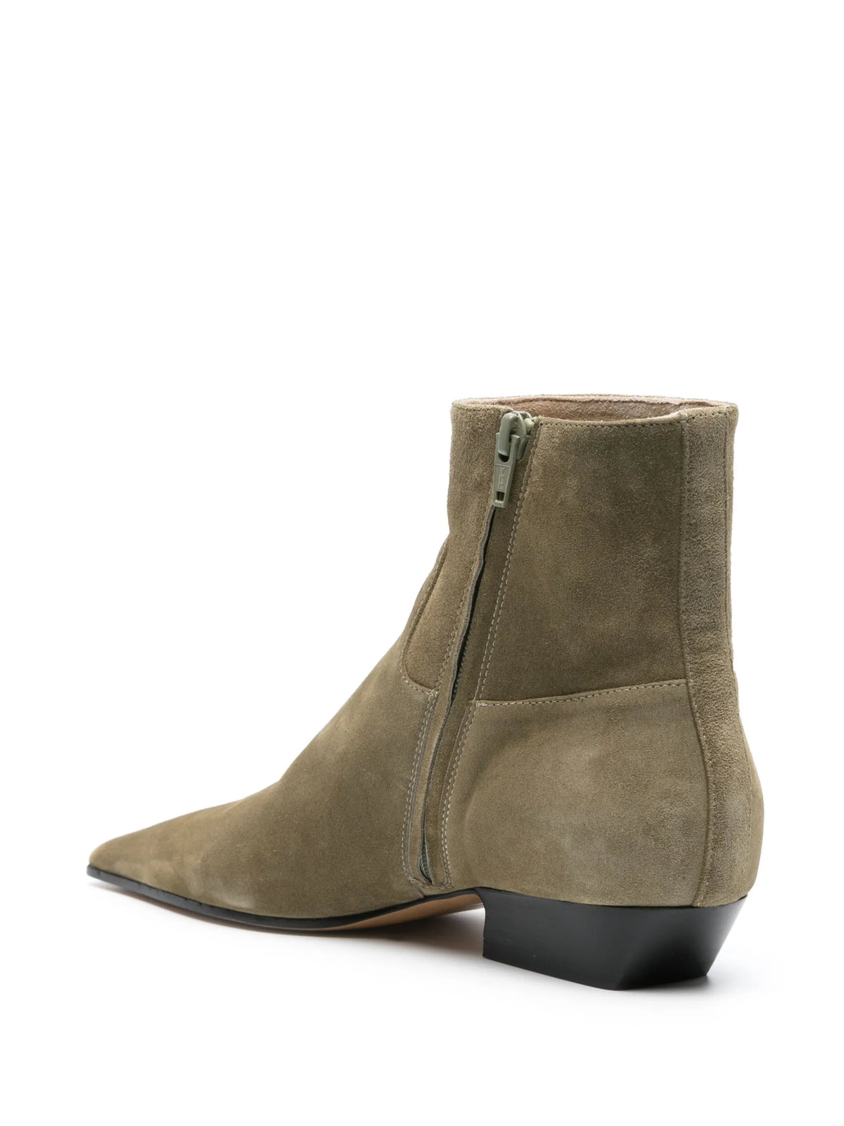 Khaite - Marfa 25mm Suede Ankle Boots
