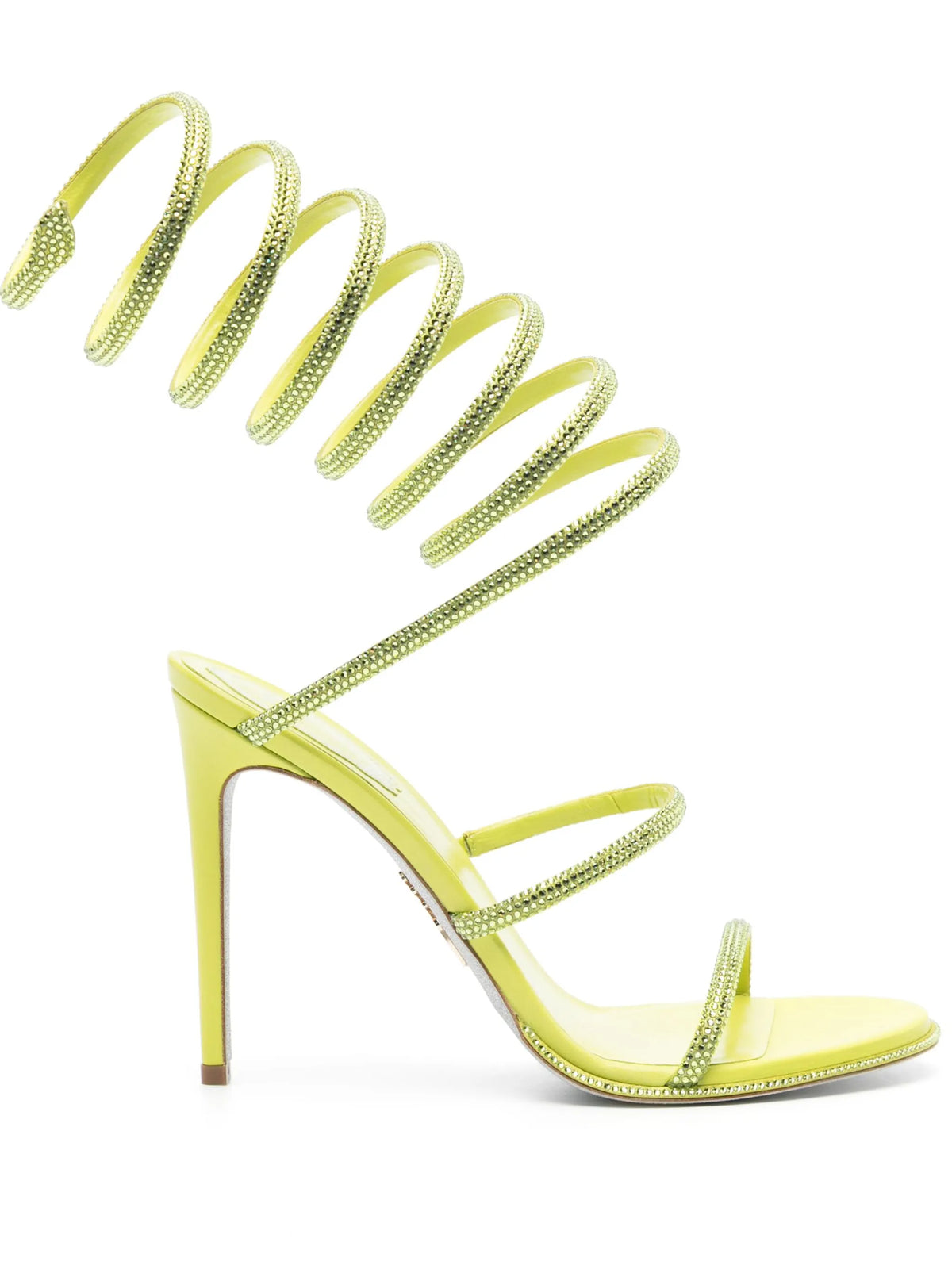 René Caovilla - 105mm Crystal-embellished Spiral Sandals