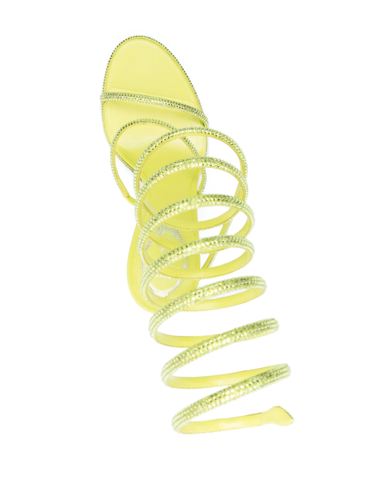 René Caovilla - 105mm Crystal-embellished Spiral Sandals