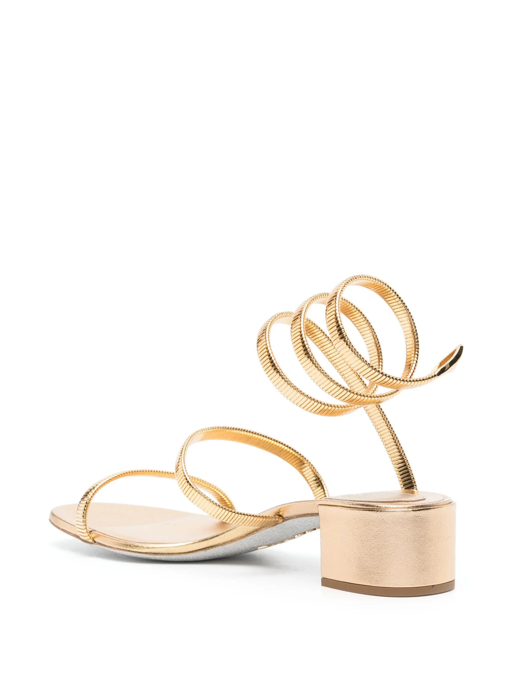 René Caovilla - 40mm Snake-chain Spiral Sandals