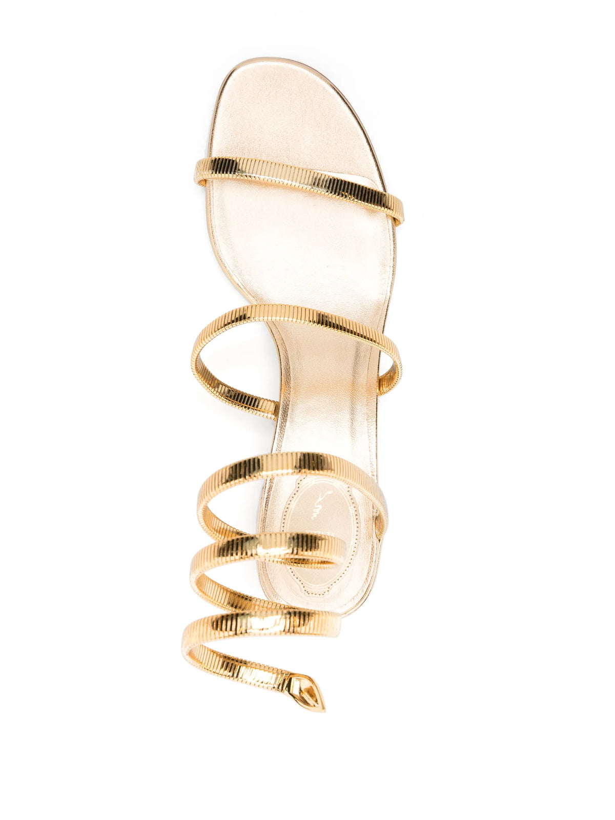 René Caovilla - 40mm Snake-chain Spiral Sandals