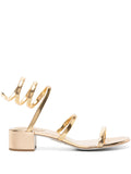 René Caovilla - 40mm Snake-chain Spiral Sandals