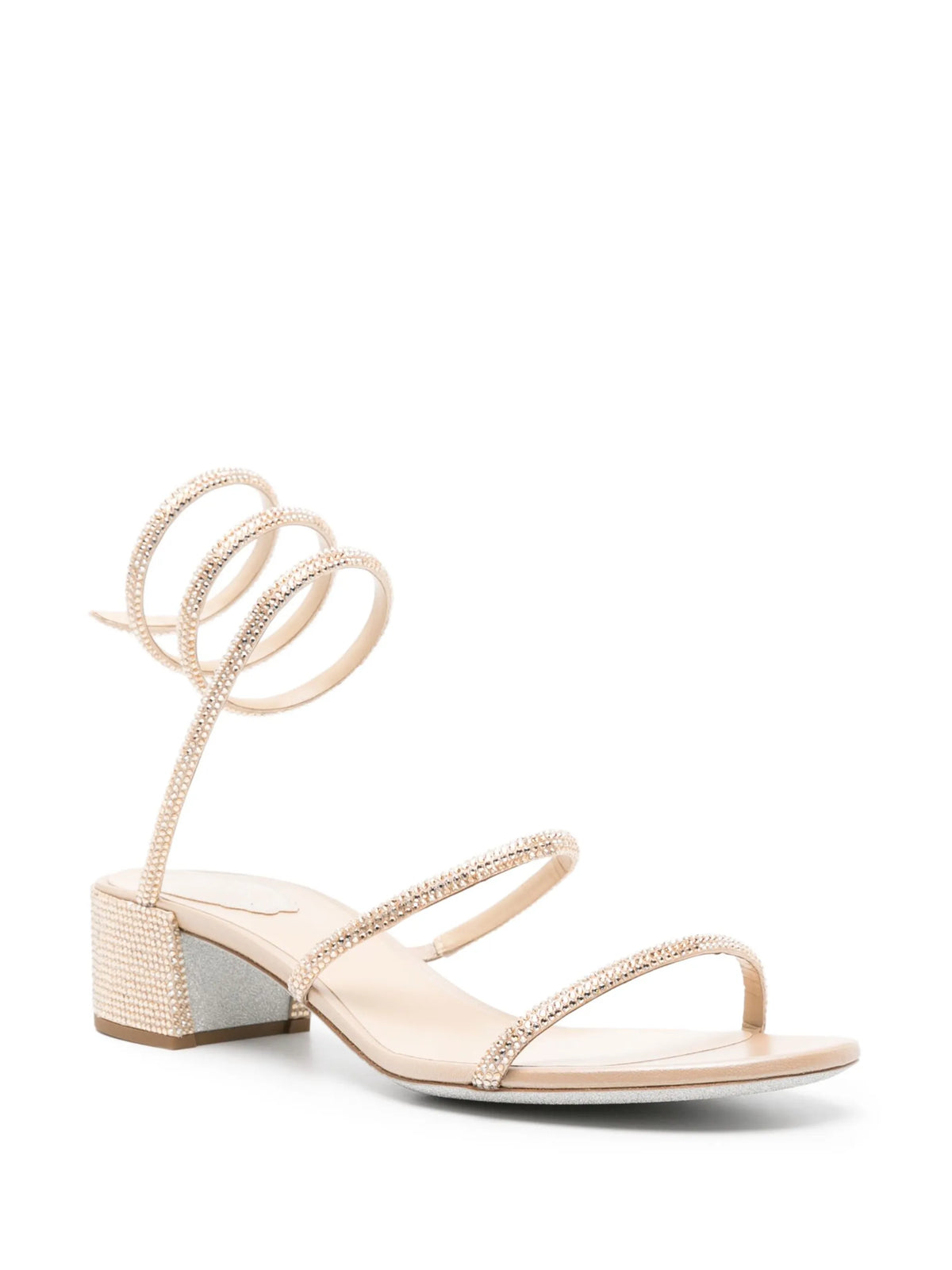 René Caovilla - Cleo 40mm Crystal-embellished Sandals