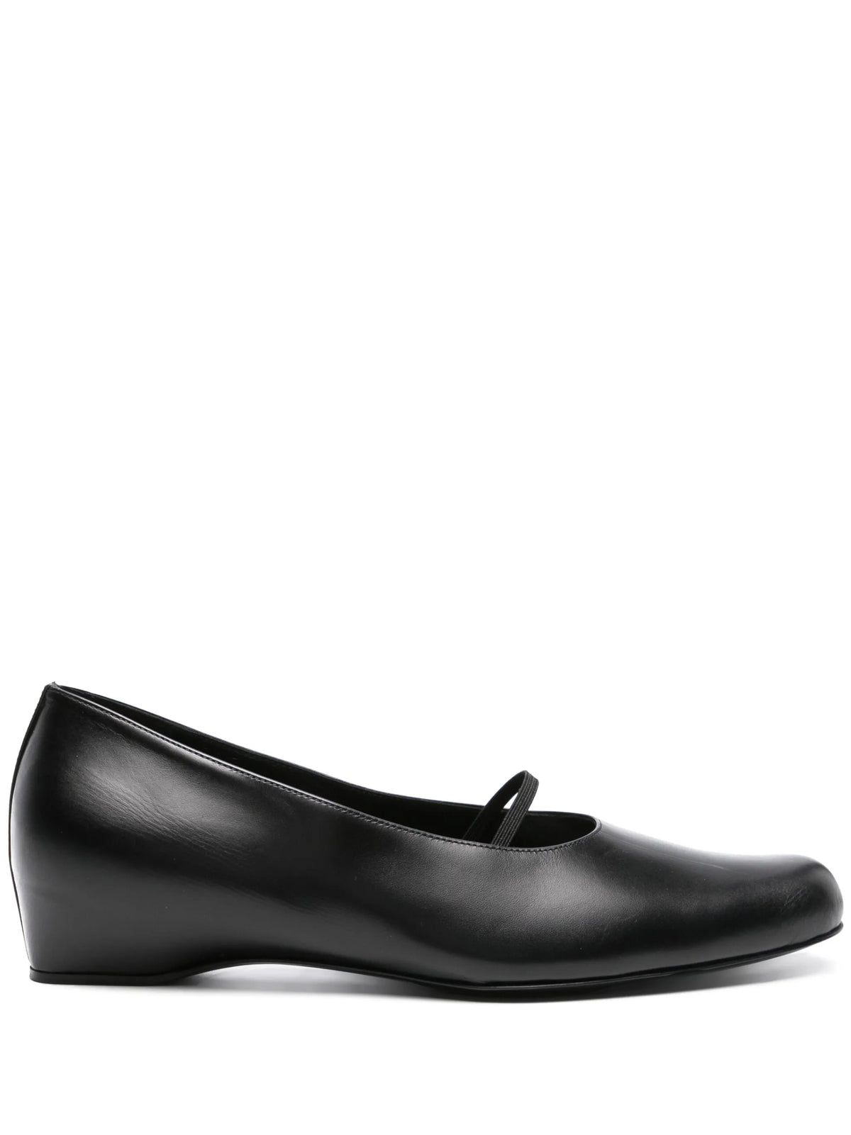 The Row - Marion Leather Ballerina Shoes