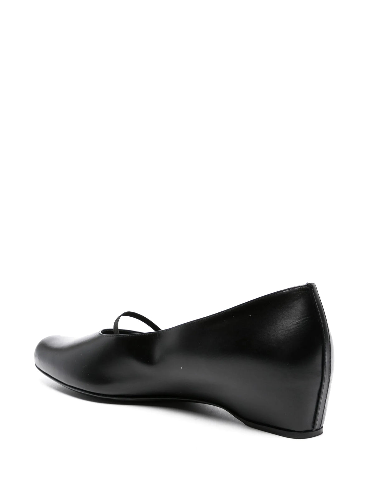 The Row - Marion Leather Ballerina Shoes