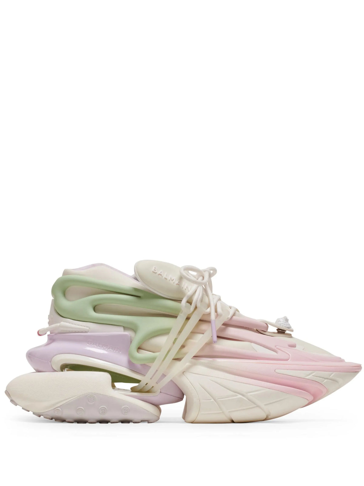 Balmain - Unicorn Panelled-design Sneakers