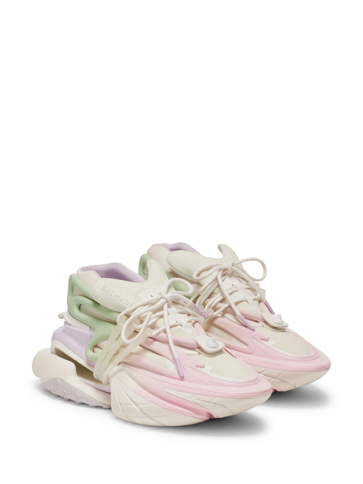 Balmain - Unicorn Panelled-design Sneakers